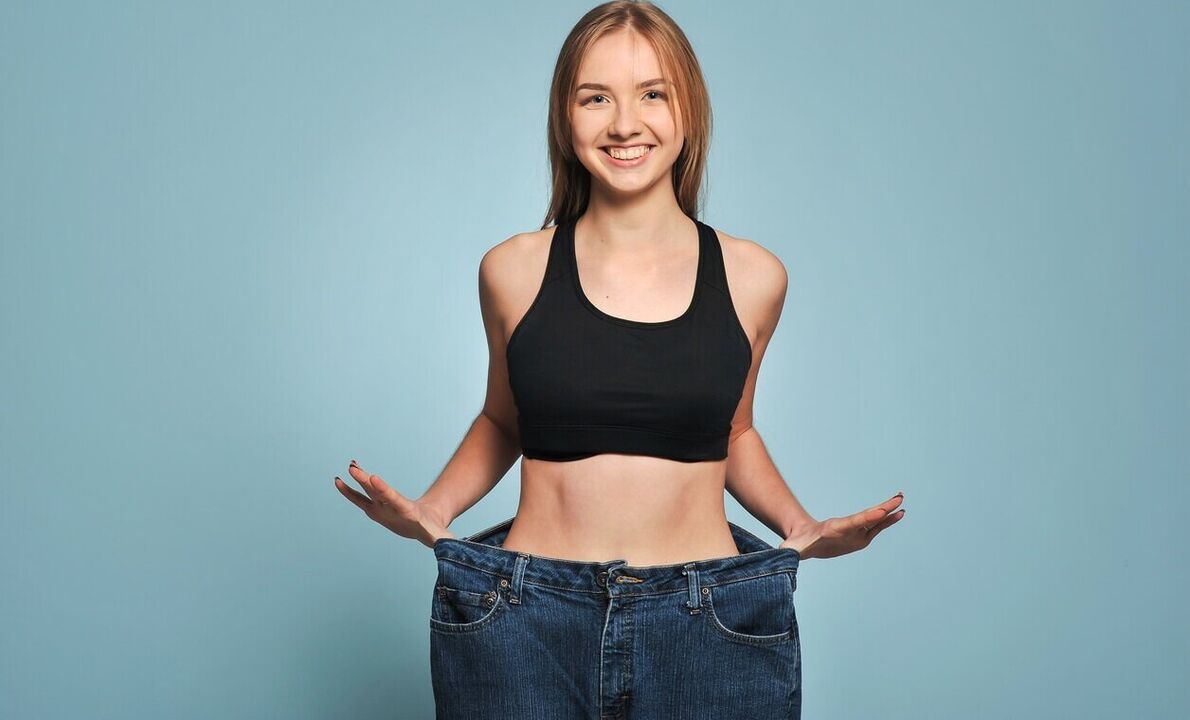 месечни резултати за загуба на тегло